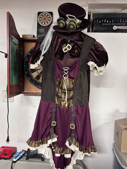 Halloween steampunk dress