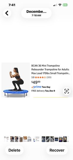 G BCAN Exercise Trampoline