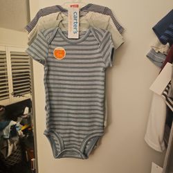 4 Piece Set 6mo Onesies