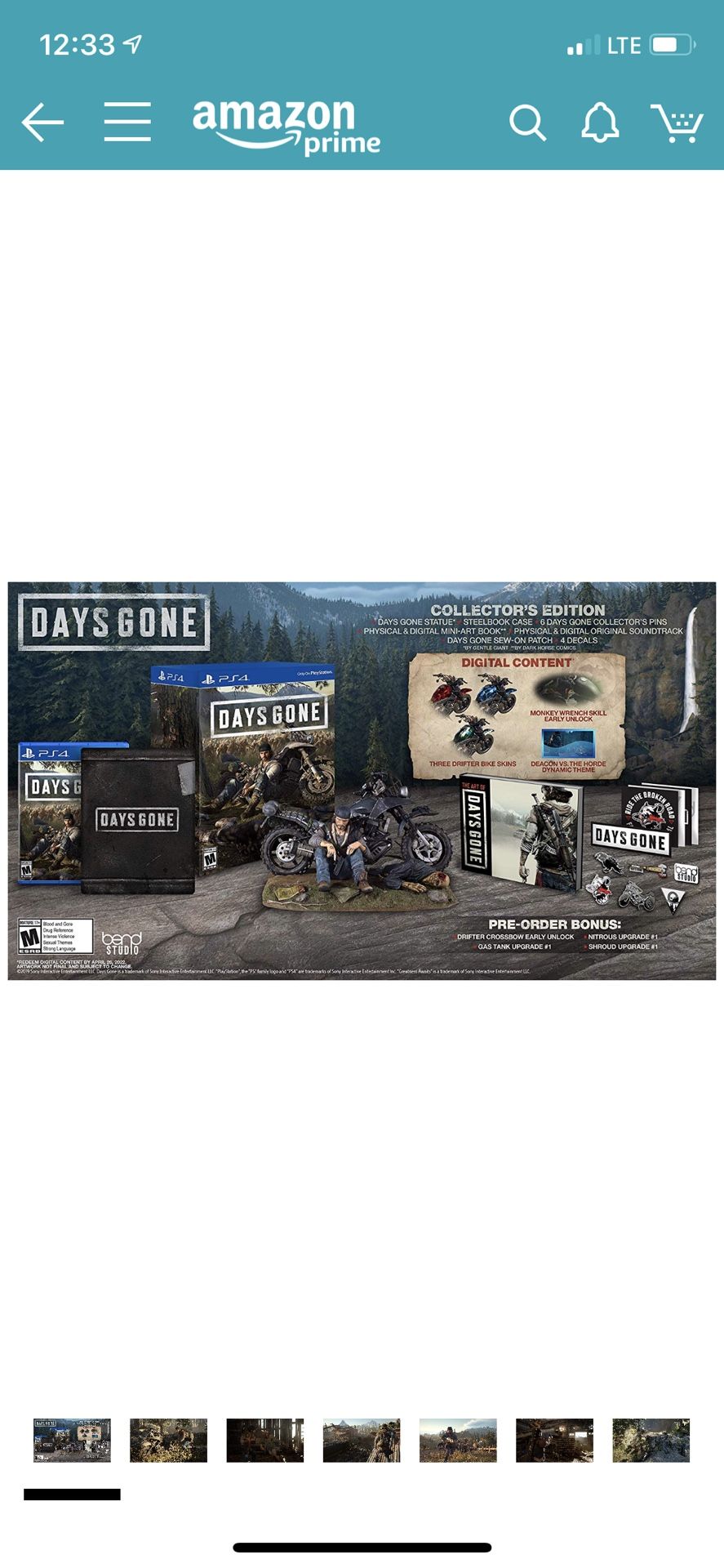 DAYS GONE PS4 DIGITAL