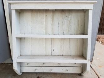 Interior wall shelf