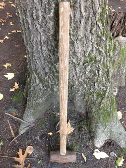 10 lb Double Faced Sledge Hammer with 34 Inch Wooden Handle