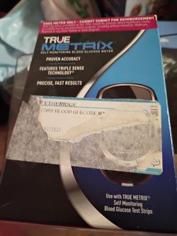 I  HAVE 2 BRAND NEW  METRIX MACHINES TO CHECK YOUR SUGAR WITH 