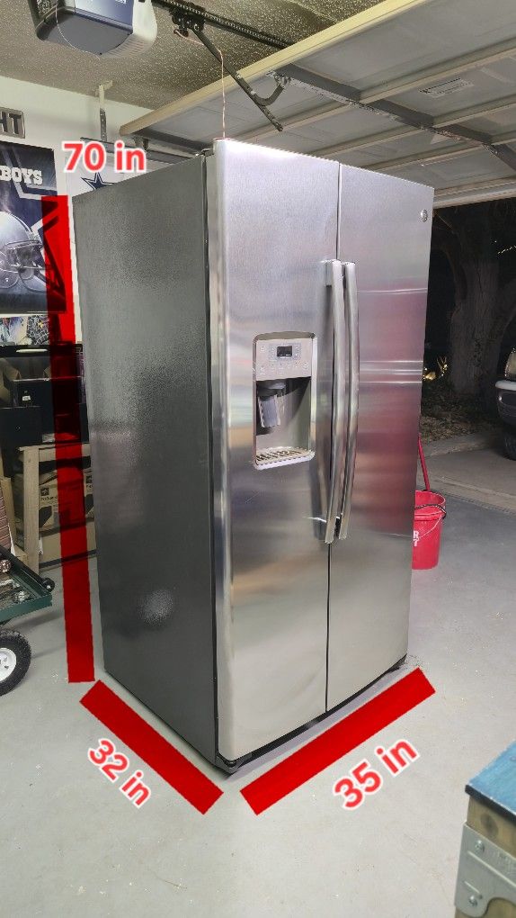 GE Side By Side Refrigerator