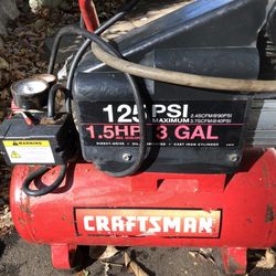 Craftsman  Compressor  125 PSI
