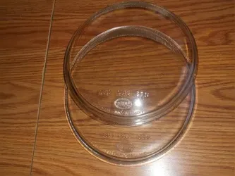 Vw bug headlight glass