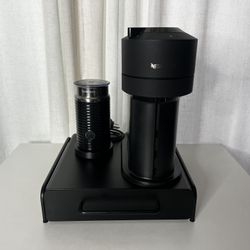 Nespresso Vertuo Next Bundle  With Frother And Drawer