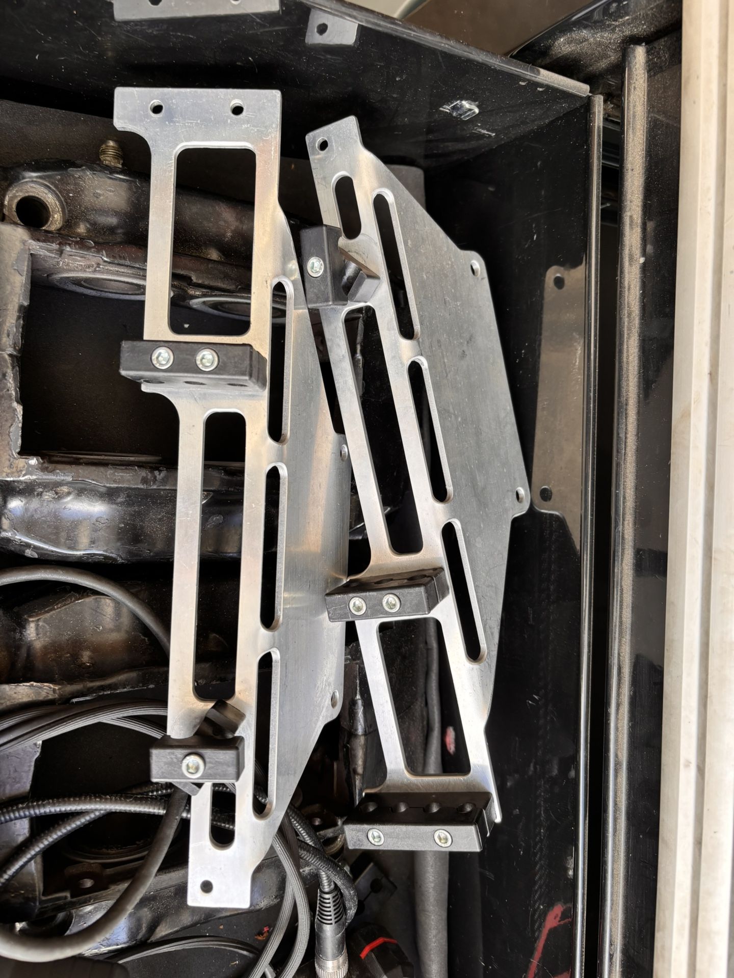 SBC Chevy Spark Plug Wire Brackets