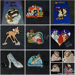 Disney Pins $10 EACH  Easy Holiday Gifts Stocking Stuffers Beauty & the Beast Lady Tramp Bambi Edna Mode Incredibles 