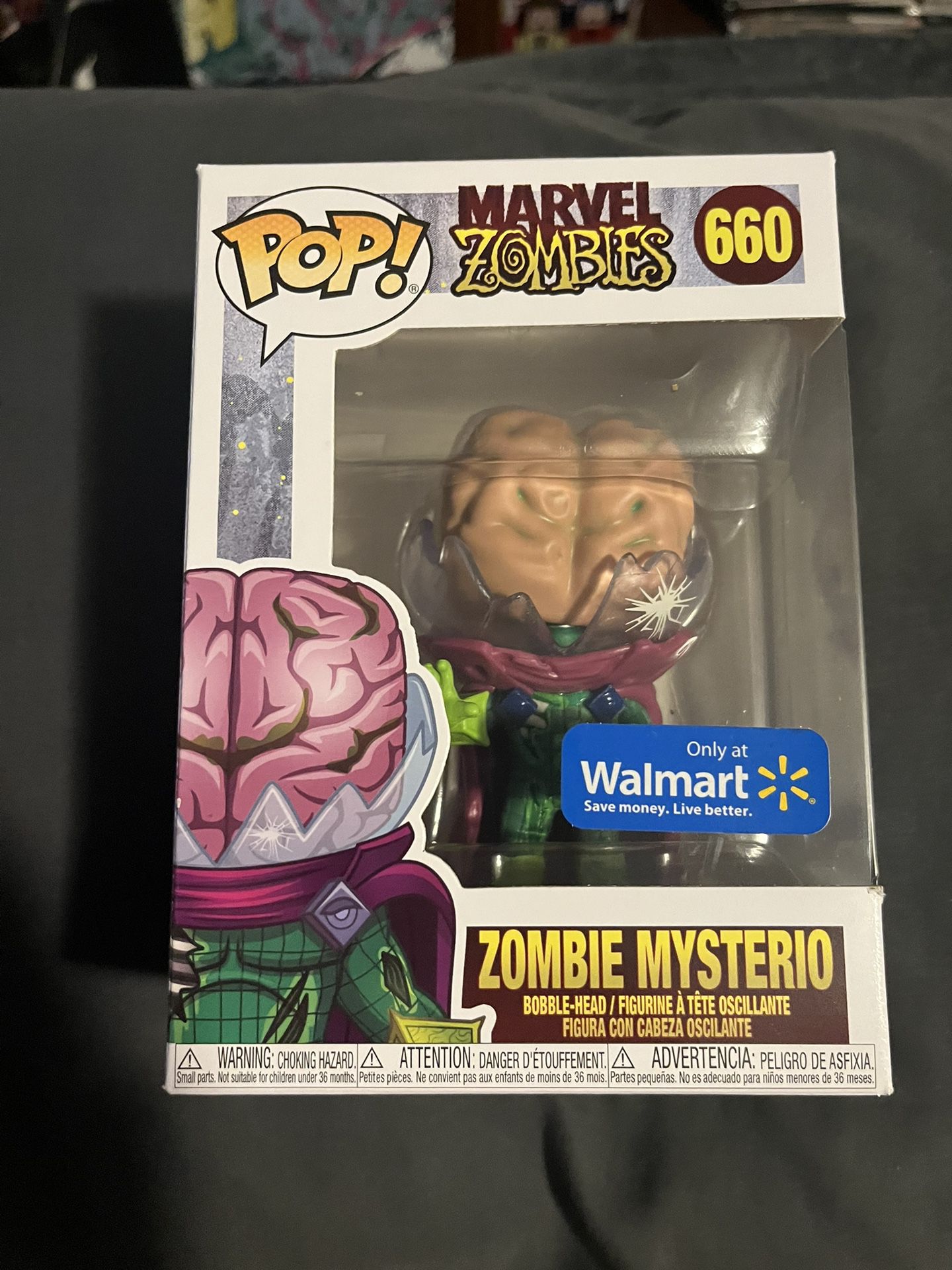 New In Box Funko Pop! Marvel Zombie Mysterio #660