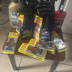 Car Detailing . Tire Shine, Exterior Wax & Air Fresheners.