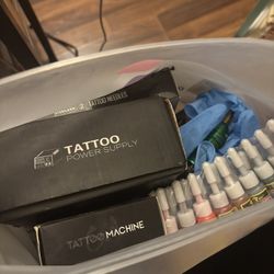 Coil Tattoo Gun And Supplies 