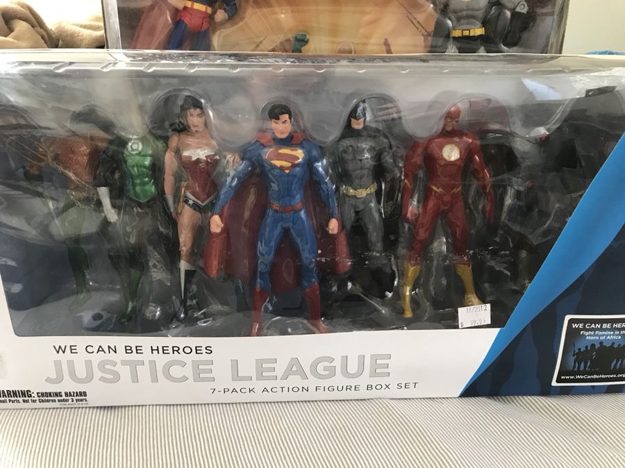 DC Collectibles Justice League New 52 Action Figure Pack 7