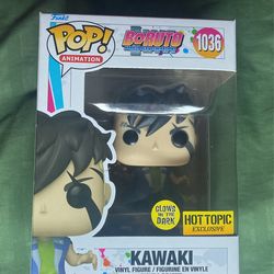 Funko Boruto: Naruto Next Generations Pop! Animation Kawaki Vinyl Figure Hot Topic Exclusive GITD