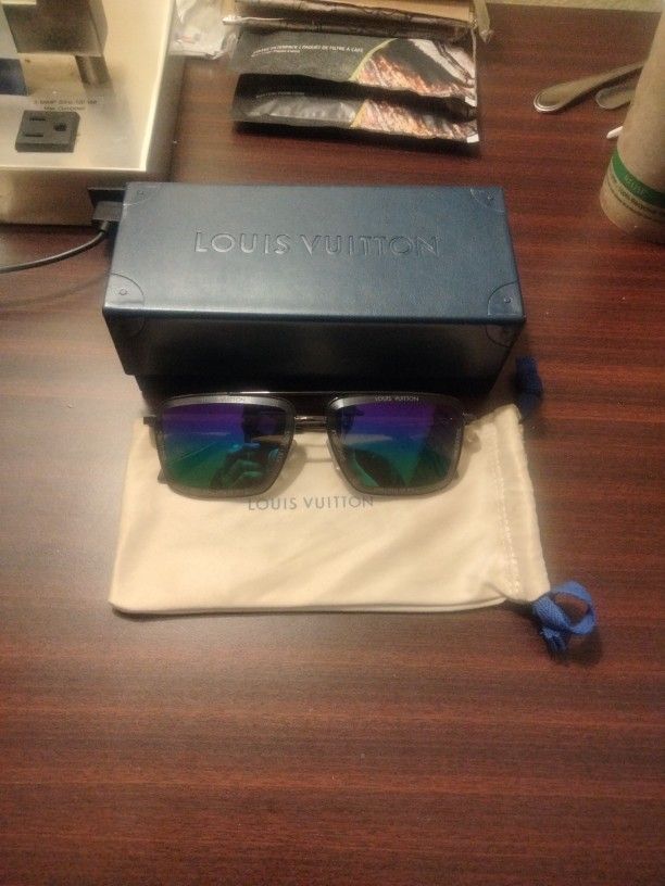 Louis Vuitton Super Vision Metal Square Sunglasses