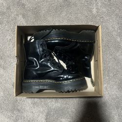 Black Platform Doc Martens size 8. 