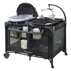 New Pamo Baby bassinet Playard pack n play bed changing table