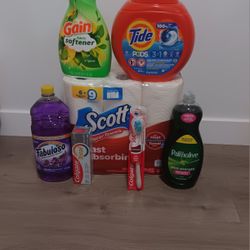 Tide,gain,palmolive, Fabuloso 