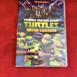 Teenage Mutant Ninja Turtles ENTER SHREDDER  DVD