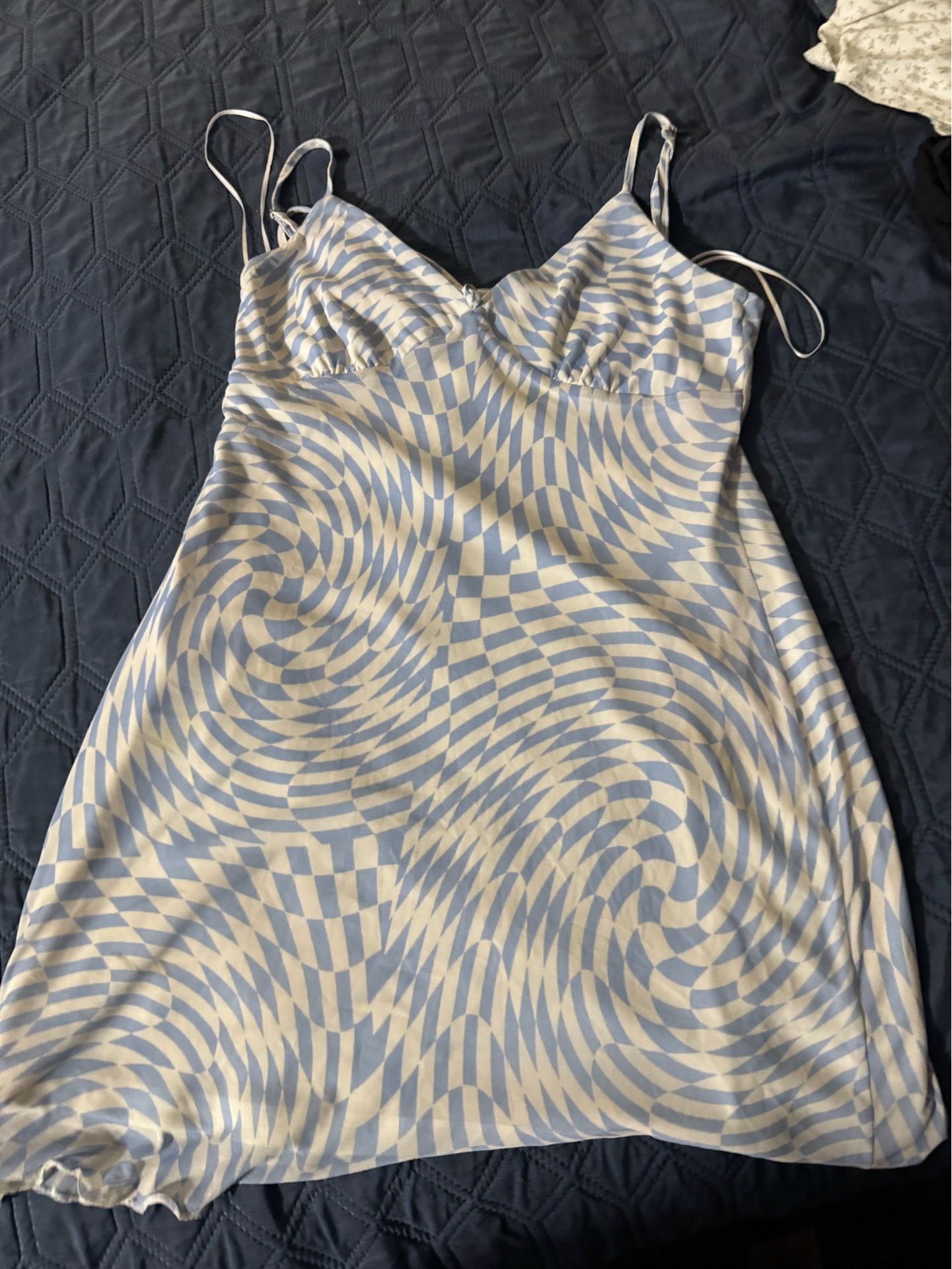 Youth blue dress
