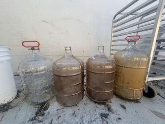 4 Carboys wine and beer making