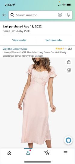 Womens Formal Off Shoulder Dress