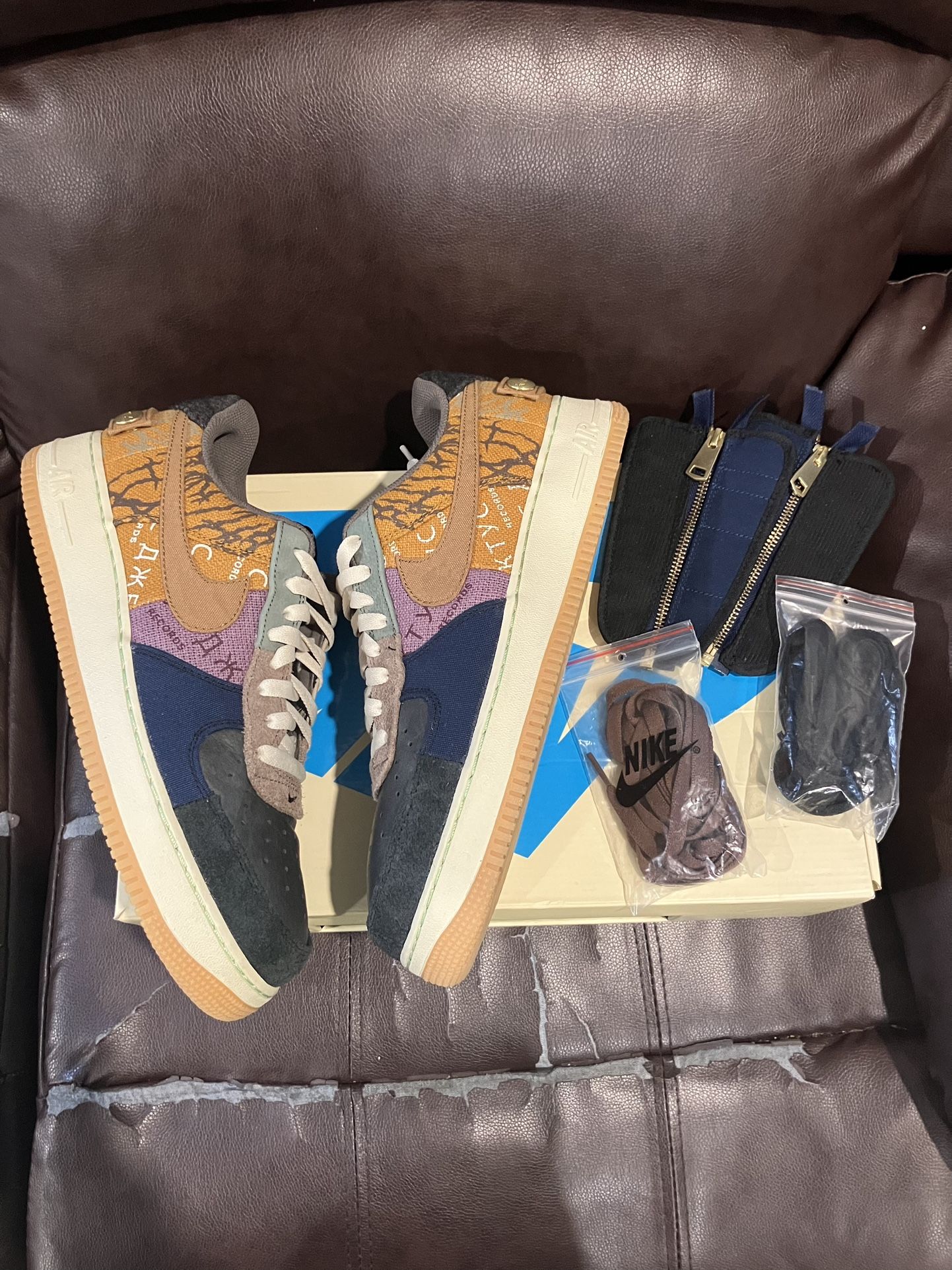 Nike Air Force 1 Low Travis Scott Cactus Jack Size 11