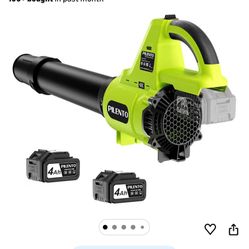 pilento 20v cordless leaf blower new
