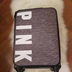 Victorias secret pink luggage carry on size