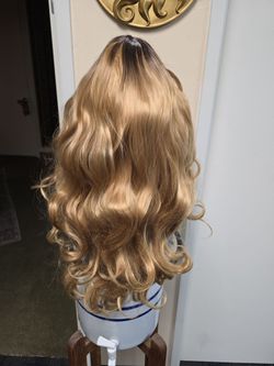Brand new long blonde wig
