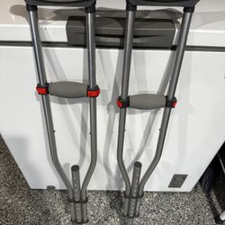 Adjustable Crutches 