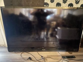 Sharp AQUOS Flat Screen TV 65”
