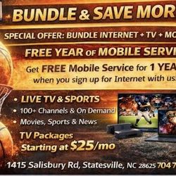 FREE YEAR of Mobile Service 📱