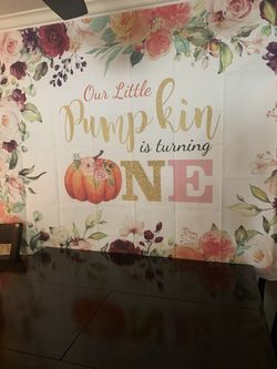 First Birthday Banner