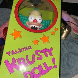 Talking Krusty Doll
