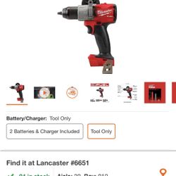 Milwaukee BRAND NEW IN BOX Hammerdrill