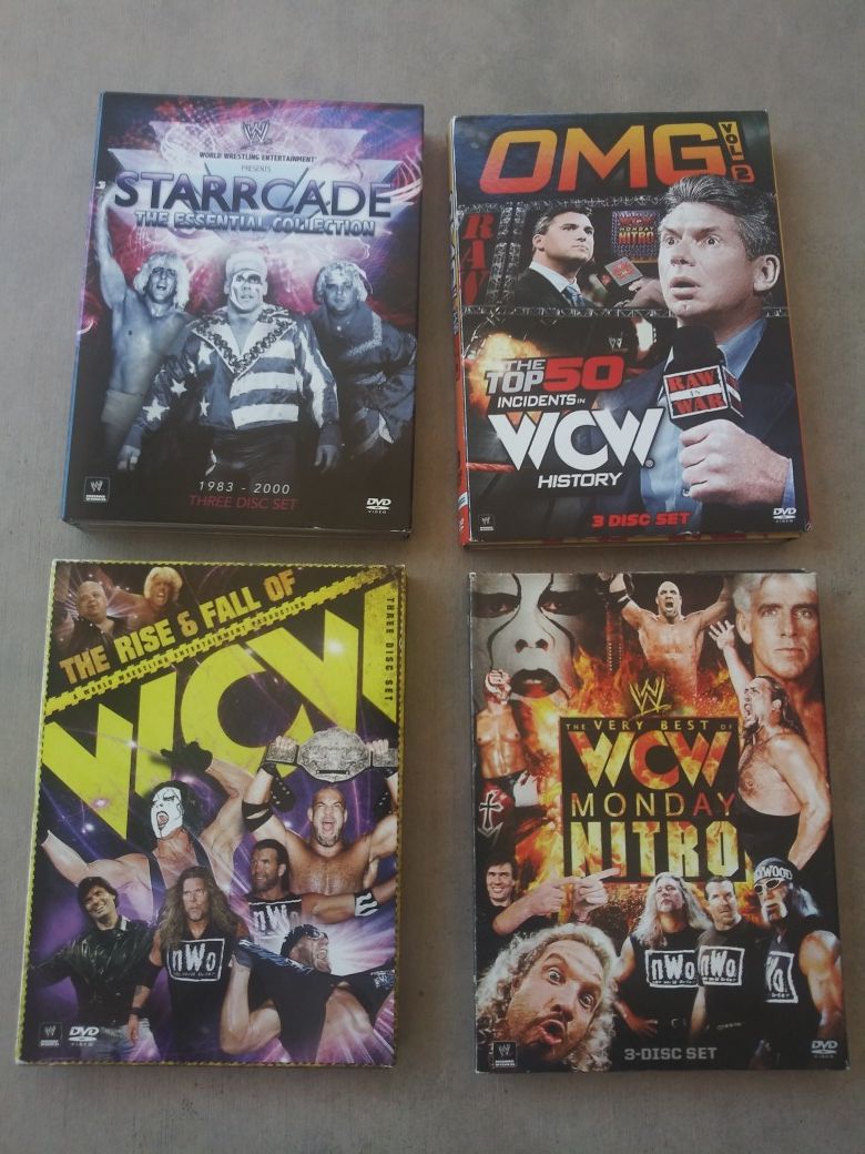 WCW Wrestling DVD Sets