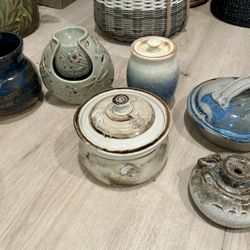 Handmade pottery