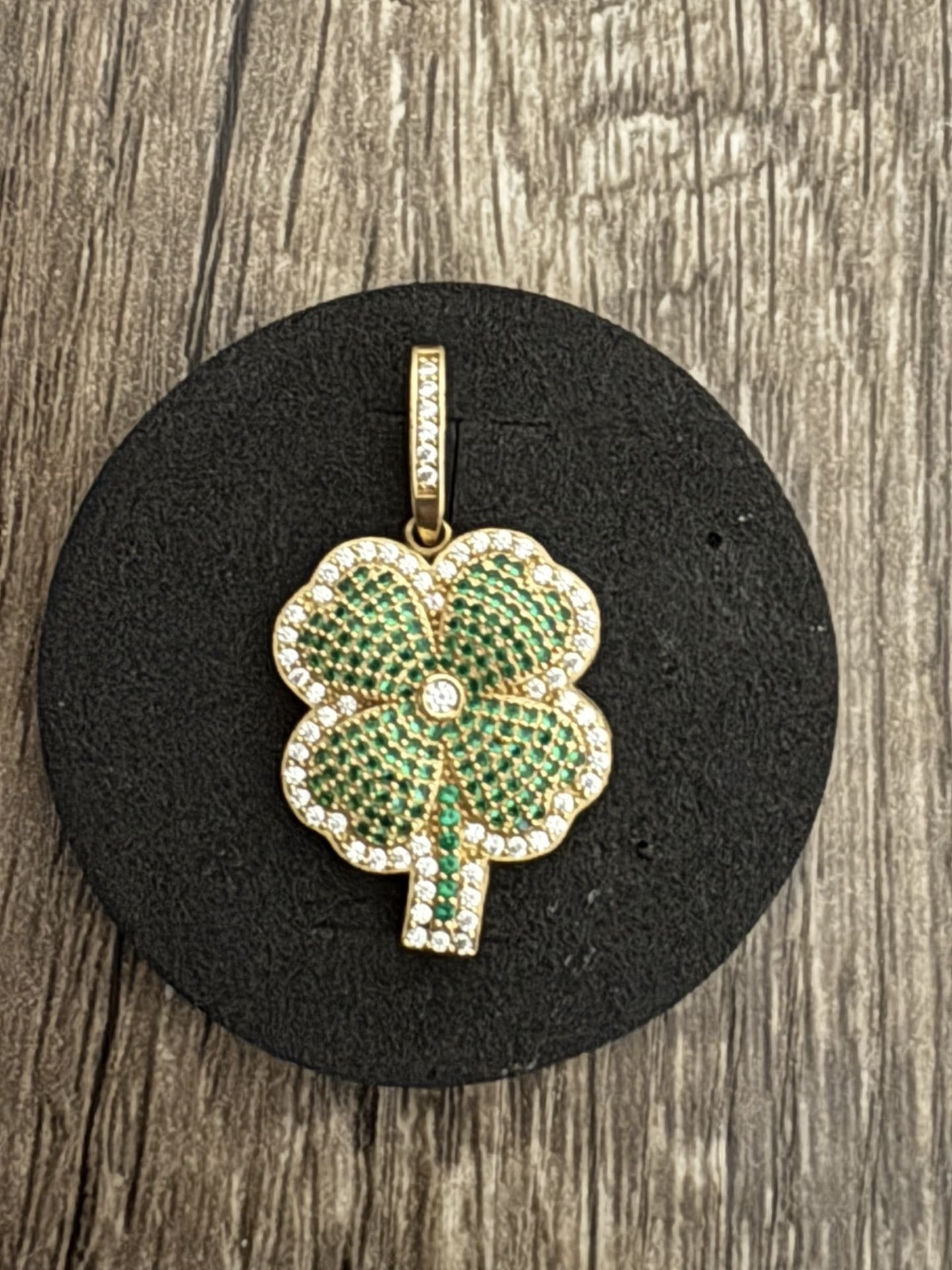 Gold Four Leaf Clover