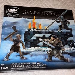 Game of Thrones Mega Construx Battle Beyond The Wall HBO Build Toy Set NEW