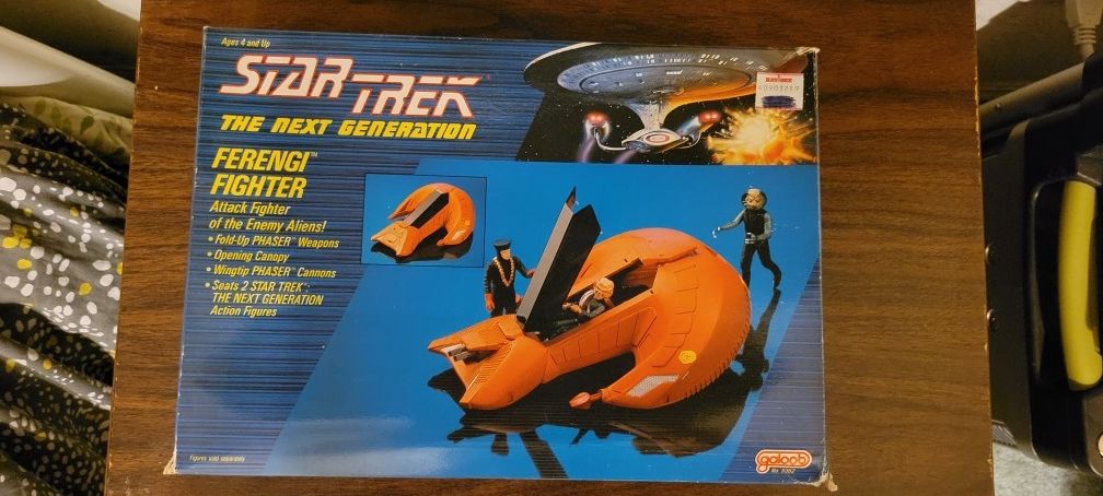 Rare, Vintage Star Trek TNG Ferengi Fighter