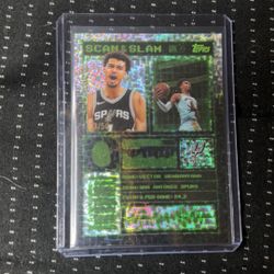 2025-26 Topps Victor Wembanyama Scan and Slam #\50 San Antonio Spurs #SS-15