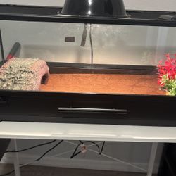 Reptile Tank 20 Gallon With Drawer 