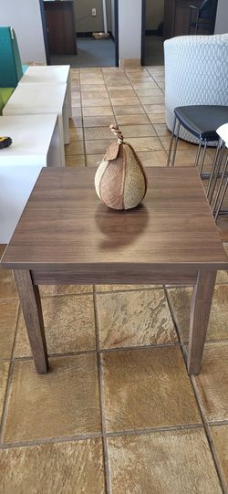 Walnut End Table