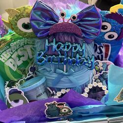 Monsters Inc Girl Basket 