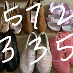 Kids Shoes size 4. Most are NWT