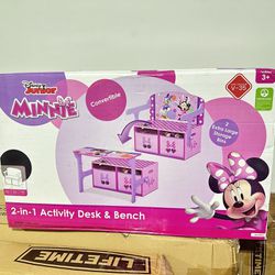 Minnie Mouse Disney Bench Desk