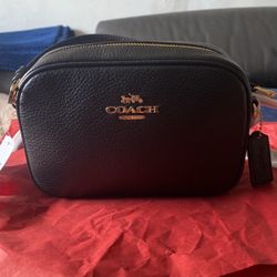 Coach Mini Jamie Cámara Bag Black