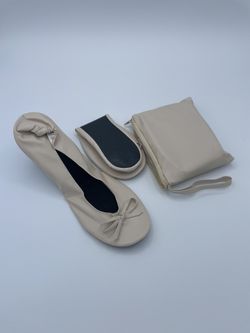 Foldable Disposable Flat Ballerina Shoes After Party Travel Homecoming Prom Slippers