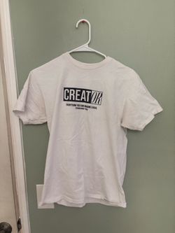 Fashion Nova Men "Creator" Block Graphic Tee - White
